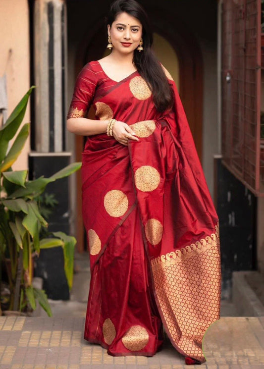 Soft Lichi Silk Cloth saree
