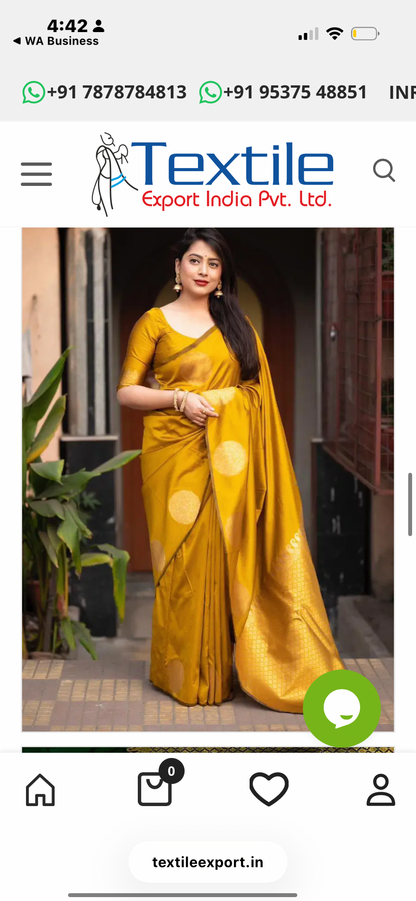 Soft Lichi Silk Cloth saree