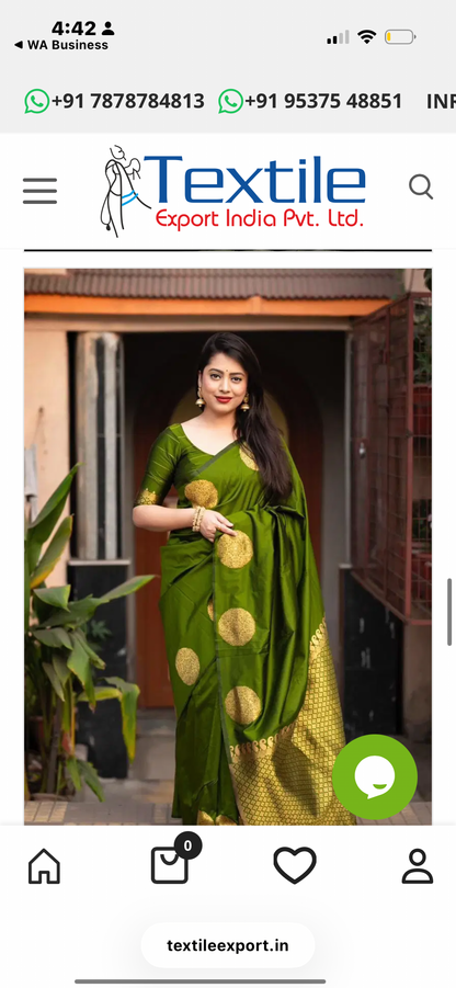 Soft Lichi Silk Cloth saree